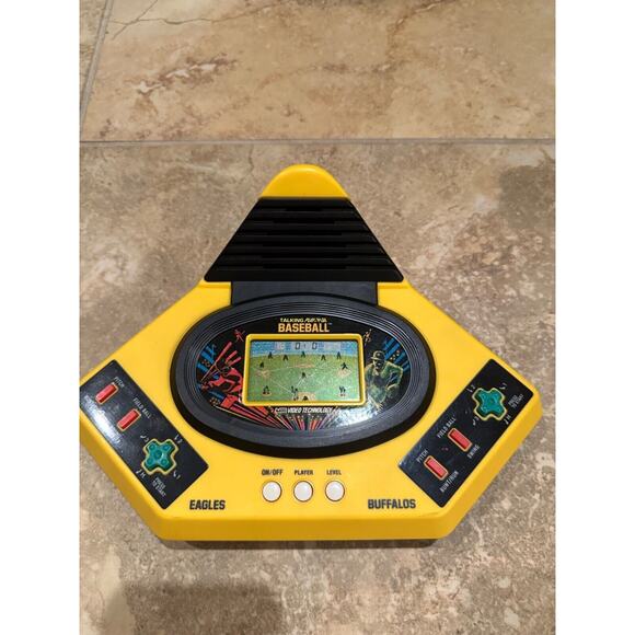 Vtg 1986‎ VTech Talking Play By Play Baseball Handheld Electronic Game Works*** - Picture 1 of 7